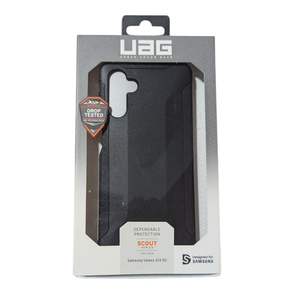N2. UAG Urban Armour Gear Scout Case For Samsung Galaxy A13 5G In Black